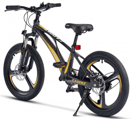 Bicicleta copii 20" MTB-HT CARPAT C20343, jante magneziu, cadru aluminiu 8.5", 7 viteze, varsta 7-10 ani [2]