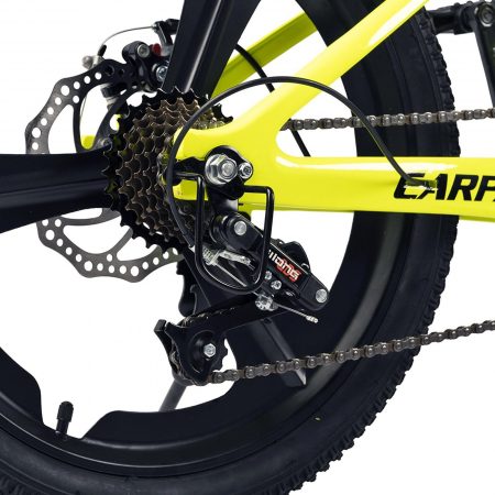 Bicicleta copii 20" MTB-HT CARPAT C20343, jante magneziu, cadru aluminiu 8.5", 7 viteze, varsta 7-10 ani [7]