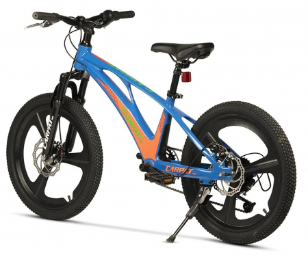 Bicicleta copii 20" MTB-HT CARPAT C20343, jante magneziu, cadru aluminiu 8.5", 7 viteze, varsta 7-10 ani [2]