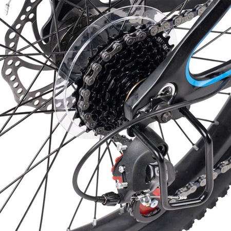 Bicicleta copii 20" MTB-HT CARPAT Hero 2.0, cadru aluminiu 8.5", 7 viteze, varsta 7-10 ani  [6]