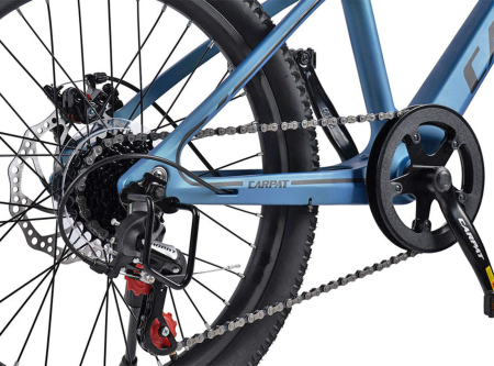 Bicicleta copii 20" MTB-HT CARPAT Hero 2.0, cadru aluminiu 8.5", 7 viteze, varsta 7-10 ani  [5]