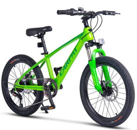 BICICLETE - Bicicleta copii 20" MTB-HT CARPAT Hiro 2.0, cadru aluminiu 8.5", 7 viteze, varsta 7-10 ani