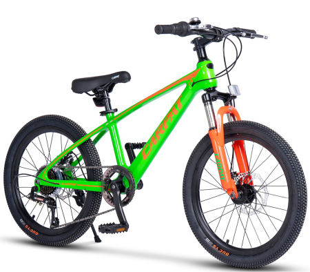 20" (varsta 7-10 ani) - Bicicleta copii 20" MTB-HT CARPAT Hiro 2.0, cadru aluminiu 8.5", 7 viteze, varsta 7-10 ani