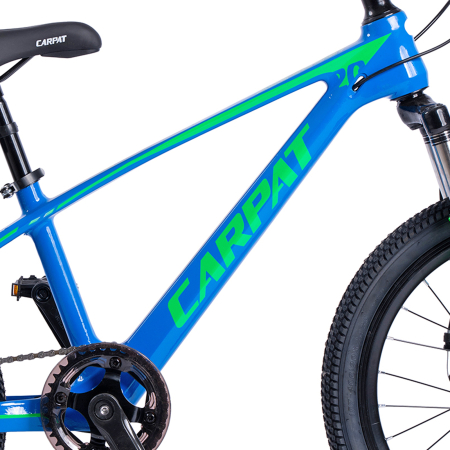 Bicicleta copii 20" MTB-HT CARPAT Hiro 2.0, cadru aluminiu 8.5", 7 viteze, varsta 7-10 ani [9]