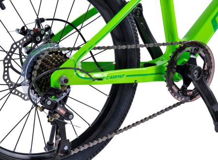 Bicicleta copii 20" MTB-HT CARPAT Hiro 2.0, cadru aluminiu 8.5", 7 viteze, varsta 7-10 ani [6]