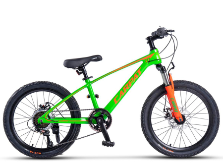 Bicicleta copii 20" MTB-HT CARPAT Hiro 2.0, cadru aluminiu 8.5", 7 viteze, varsta 7-10 ani [1]