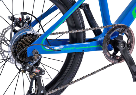 Bicicleta copii 20" MTB-HT CARPAT Hiro 2.0, cadru aluminiu 8.5", 7 viteze, varsta 7-10 ani [6]