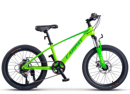 Bicicleta copii 20" MTB-HT CARPAT Hiro 2.0, cadru aluminiu 8.5", 7 viteze, varsta 7-10 ani [1]