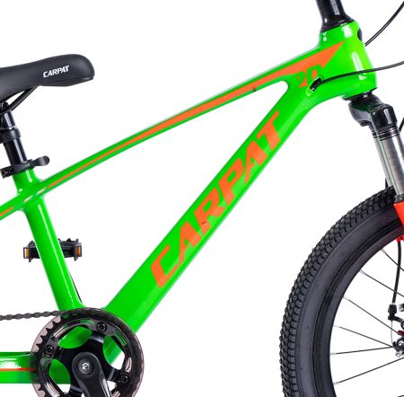 Bicicleta copii 20" MTB-HT CARPAT Hiro 2.0, cadru aluminiu 8.5", 7 viteze, varsta 7-10 ani [9]