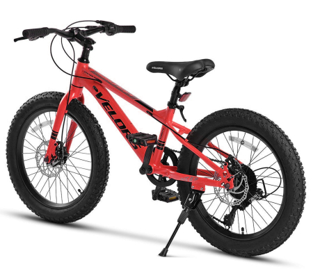 Bicicleta copii 20" MTB-HT VELORS BigOne 2.0, cadru otel 8.5", manete revoshift, frane disc, 7 viteze, varsta 7-10 ani  [2]