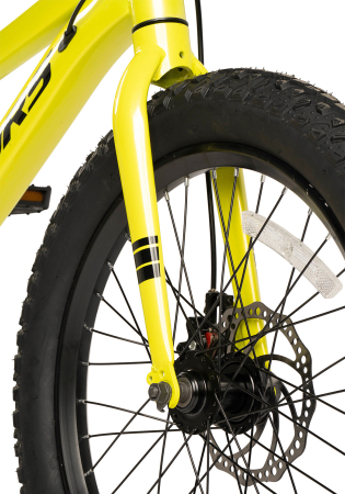 Bicicleta copii 20" MTB-HT VELORS BigOne 2.0, cadru otel 8.5", manete revoshift, frane disc, 7 viteze, varsta 7-10 ani  [3]