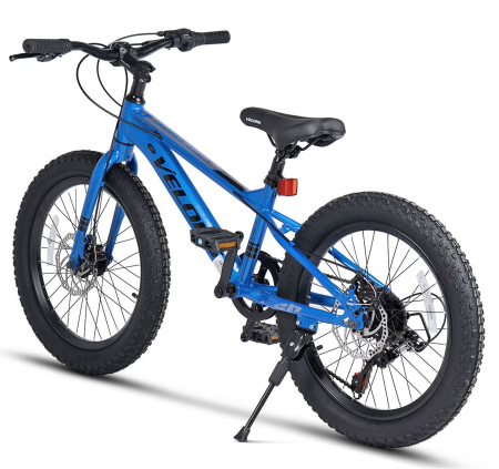 Bicicleta copii 20" MTB-HT VELORS BigOne 2.0, cadru otel 8.5", manete revoshift, frane disc, 7 viteze, varsta 7-10 ani  [2]