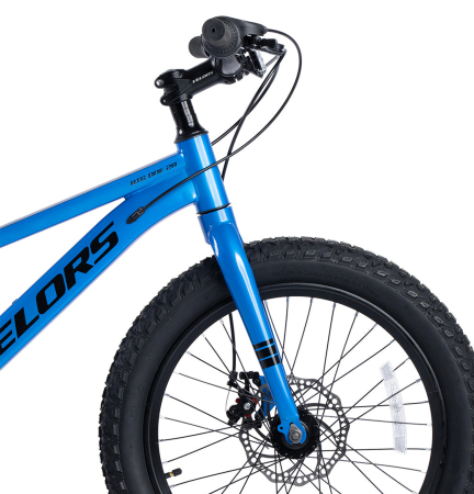Bicicleta copii 20" MTB-HT VELORS BigOne 2.0, cadru otel 8.5", manete revoshift, frane disc, 7 viteze, varsta 7-10 ani  [4]
