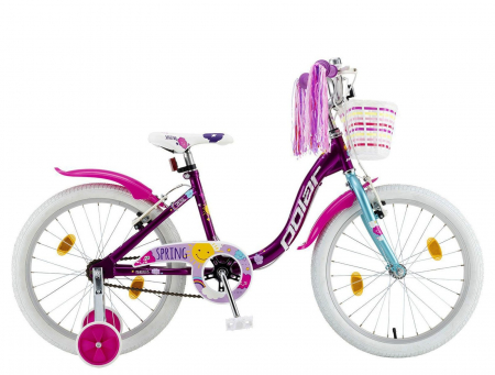 20" (varsta 7-10 ani) - Bicicleta copii 20" POLAR Junior Icecream, roz, varsta 7-10 ani