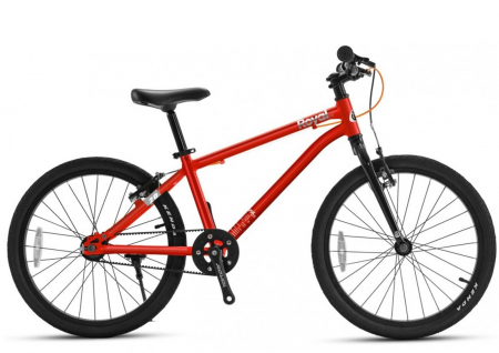 20" (varsta 7-10 ani) - Bicicleta copii 20" ROYAL BABY X7, cadru aluminiu SuperLight, frane V-Brake, single speed, greutate 6.8 kg, albastru, varsta 7-11 ani