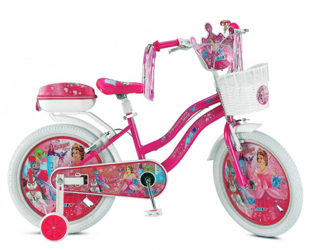 20" (varsta 7-10 ani) - Bicicleta copii 20" UMIT Princess, roz, varsta 7-10 ani