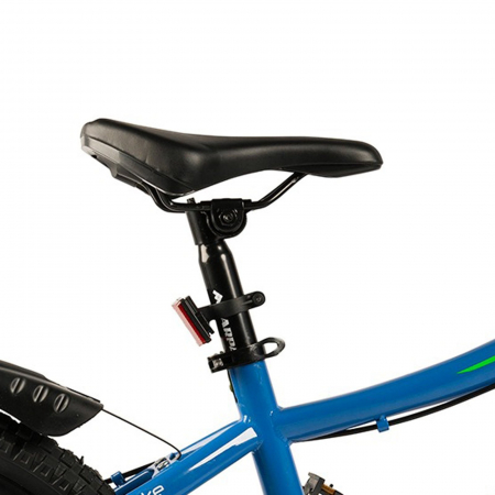 Bicicleta copii 20" VELORS 20345, frane disc, single speed, gri/portocaliu, varsta 7-10 ani [9]