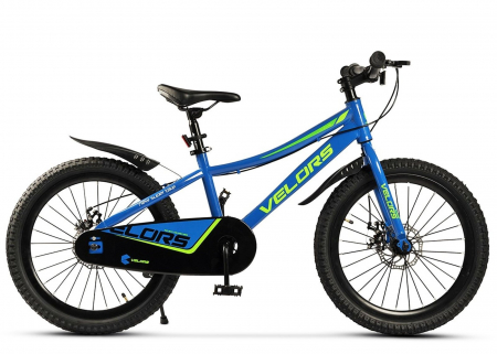 Bicicleta copii 20" VELORS 20345, frane disc, single speed, gri/portocaliu, varsta 7-10 ani [1]