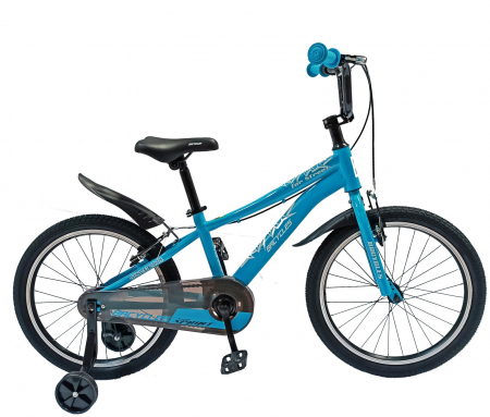 20" (varsta 7-10 ani) - Bicicleta copii 20" BR Sprint, albastru, varsta 7-10 ani