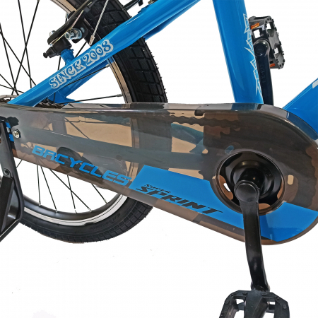 Bicicleta copii 20" BR Sprint, albastru, varsta 7-10 ani [4]