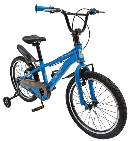 Bicicleta copii 20" BR Sprint, albastru, varsta 7-10 ani [1]