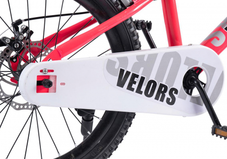 Bicicleta copii 20" VELORS Royal 2.0, frane disc, single speed, varsta 7-10 ani [5]