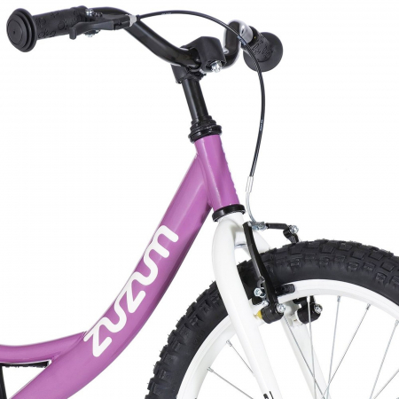 Bicicleta copii 20" ZUZUM Princess, roz neon, varsta 7-10 ani [7]