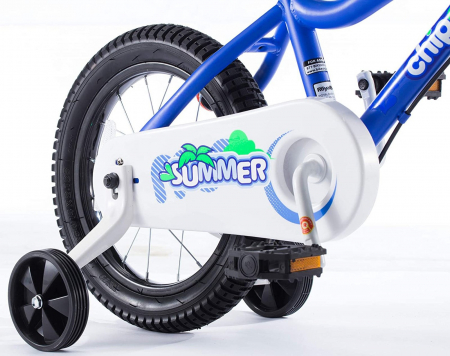 Bicicleta copii 14" ROYAL BABY ChipMunk Summer CMO1401C, albastru, varsta 3-5 ani [3]