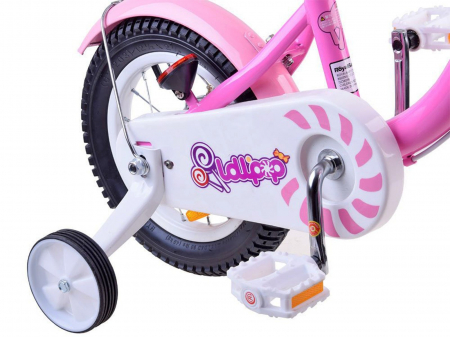 Bicicleta copii 14" ROYAL BABY ChipMunk Lalipop CMO1402C, roz, varsta 3-5 ani [7]