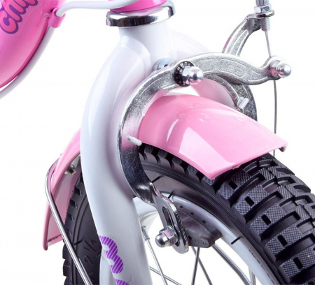 Bicicleta copii 14" ROYAL BABY ChipMunk Lalipop CMO1402C, roz, varsta 3-5 ani [4]