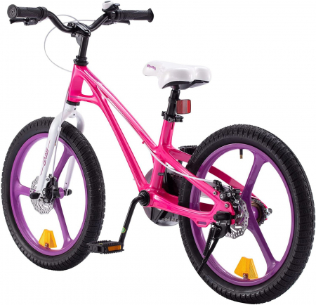 Bicicleta copii 14" ROYAL BABY ChipMunk Galaxy, cadru si roti magneziu, frane disc, roz, varsta 3-5 ani [1]