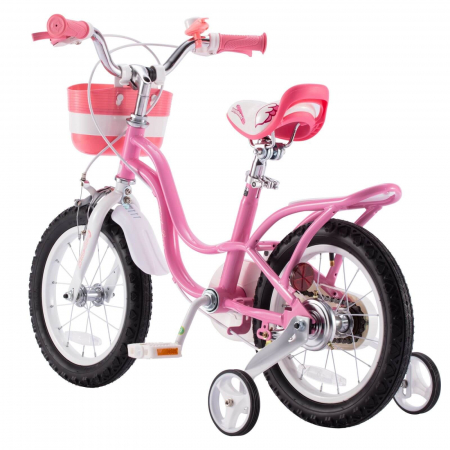 Bicicleta copii 14" ROYAL BABY Little Swan, roz, varsta 3-5 ani [2]