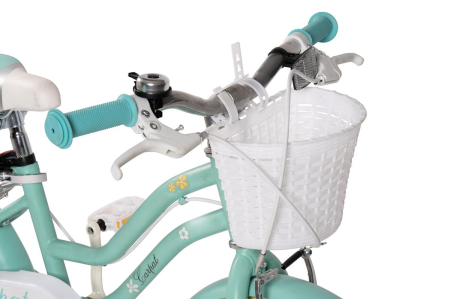 Bicicleta Copii 4-6 ani Carpat C16178A 16", Turcoaz [8]