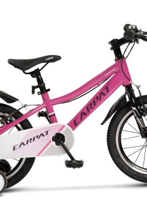 Bicicleta Copii 4-6 ani Carpat C16261A 16", Fucsia [4]