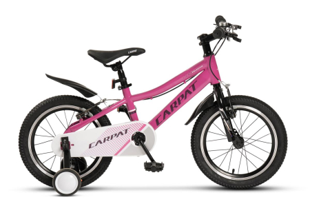 Carpat Sport - Bicicleta Copii 4-6 ani Carpat C16261A 16", Fucsia