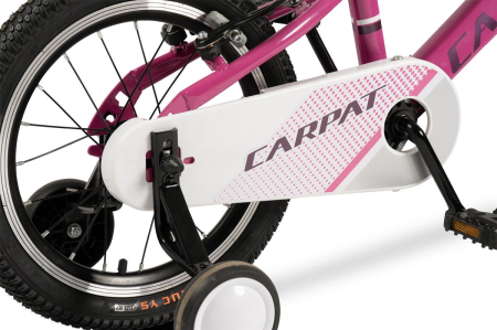 Bicicleta Copii 4-6 ani Carpat C16261A 16", Fucsia [5]