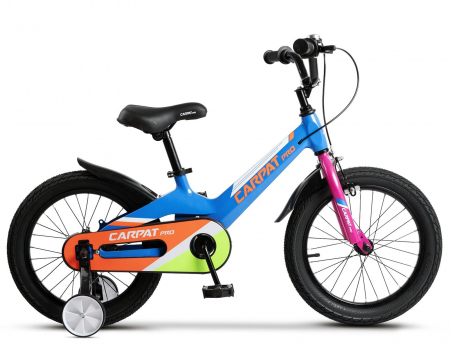 Bicicleta copii 16" CARPAT Pro 16122, cadru aluminiu, frane V-Brake/tambur, varsta 4-6 ani [1]