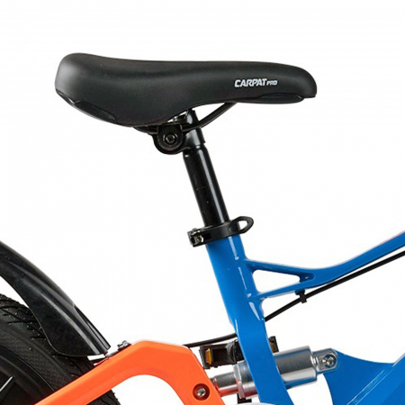 Bicicleta copii 16" CARPAT Pro 16144, cadru aluminiu full-suspension, jante magneziu, varsta 4-6 ani [7]