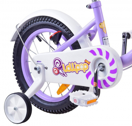Bicicleta copii 16" ROYAL BABY ChipMunk Lalipop CMO1602C, mov, varsta 4-6 ani [7]