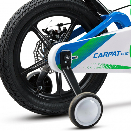 Bicicleta copii 18" CARPAT Pro 18144, cadru aluminiu full-suspension, jante magneziu, frane disc, varsta 5-7 ani [6]