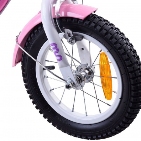 Bicicleta copii 18" ROYAL BABY ChipMunk Lalipop CMO1802C, roz, varsta 5-7 ani [5]