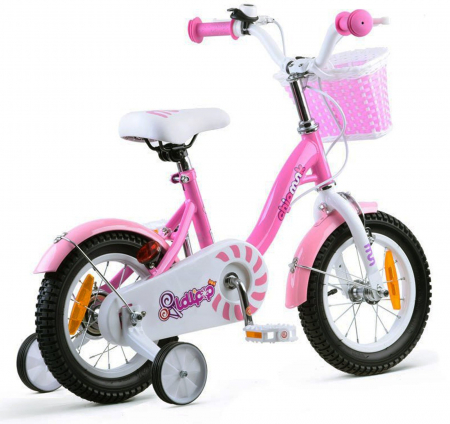 Bicicleta copii 18" ROYAL BABY ChipMunk Lalipop CMO1802C, roz, varsta 5-7 ani [1]