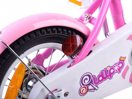 Bicicleta copii 18" ROYAL BABY ChipMunk Lalipop CMO1802C, roz, varsta 5-7 ani [3]