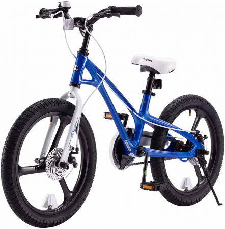 Bicicleta copii 18" ROYAL BABY ChipMunk Galaxy, cadru si roti magneziu, frane disc, albastru, varsta 5-7 ani [2]