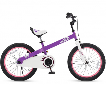 Bicicleta copii 18" ROYAL BABY Honey, mov, varsta 5-7 ani [1]