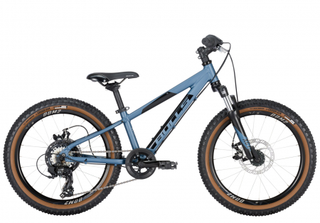 20" (varsta 7-10 ani) - Bicicleta copii 20" BULLS Tokee 20, cadru aluminiu, frane disc, 7 viteze, varsta 7-10 ani