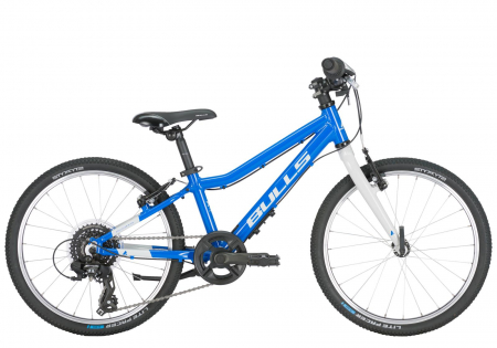 20" (varsta 7-10 ani) - Bicicleta copii 20" BULLS Tokee Lite 20, cadru aluminiu, 8 viteze, varsta 7-10 ani