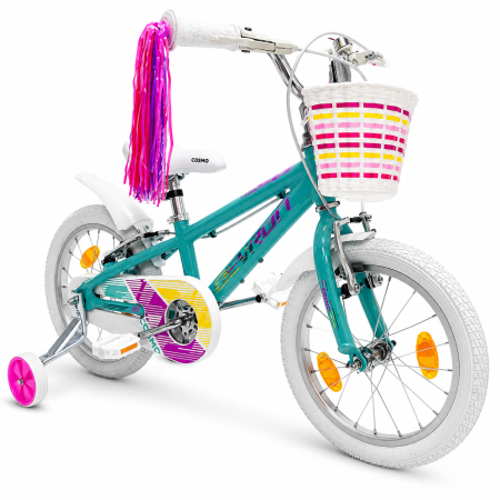 Bicicleta Copii Devron Cosmo - 16 Inch, Turcoaz [1]