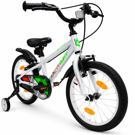Bicicleta Copii Devron Cosmo - 18 Inch, Argintiu [1]