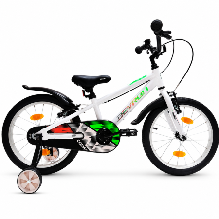 Import - Bicicleta Copii Devron Cosmo - 18 Inch, Argintiu